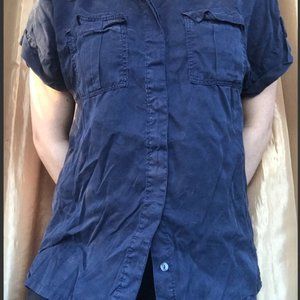 H&M Navy Blue Shirt